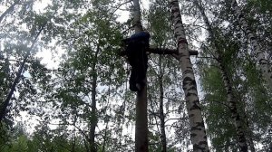 Подъем по вертикали с жумаром
