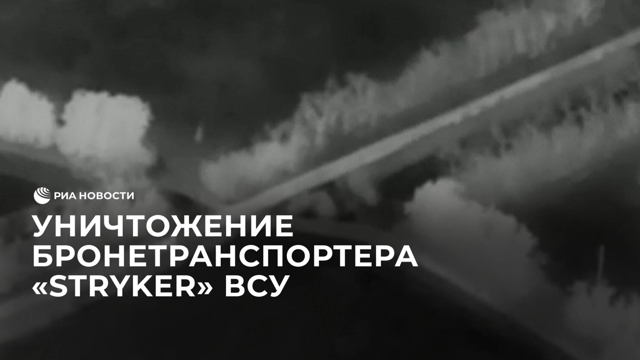 Уничтожение бронетранспортера "Stryker" ВСУ