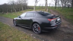 2021 Maserati Quattroporte Trofeo Exterior Interior Exhaust & Drive Bys