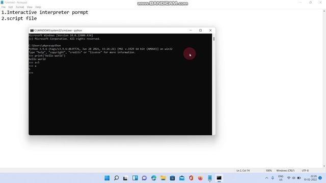 how to run python program in windows смотреть онлайн