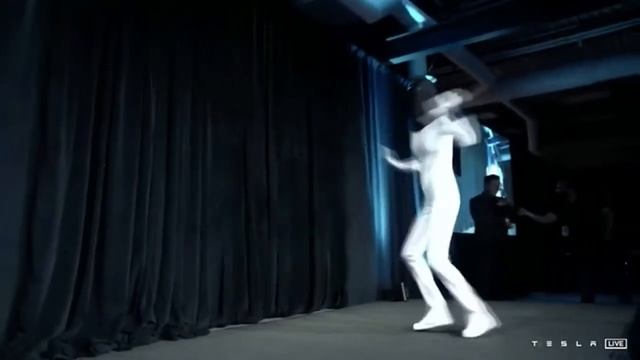 The Tesla Bot Dance смотреть онлайн