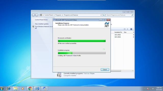 How to install dotNetFramework on Windows 7  x86 x64