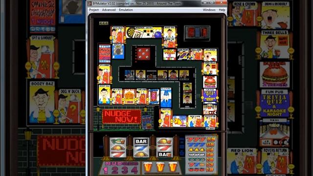 Around The Town - ARCADE - emulador BFMulator 2.02 - probado Windows 7 x64 смотреть онлайн