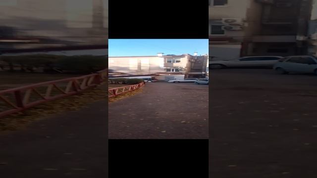 Первый серьезный заморозок, пошла на стадион 🌞
