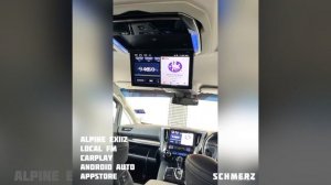 Alpine EX10/EX10V/EX11V/EX11Z/EX10Z/EX9Z/ wireless CarPlay android auto