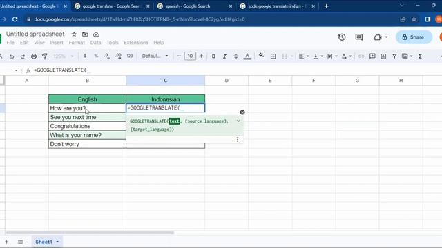 How to Translate Google Sheets |Laptop Desktop Windows PC or MacOS смотреть онлайн