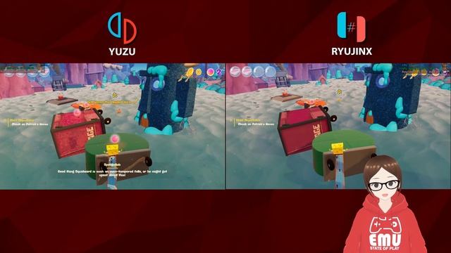 SpongeBob SquarePants The Cosmic Shake with Yuzu vs Ryujinx & Best Emulator Settings смотреть онлайн