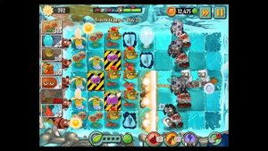 Plants VS Zombies 2 - Frostbite Caves - Day 27 - iOS / Android - Walktrough Gameplay
