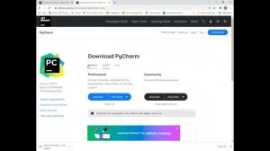 How to download PyCharm.