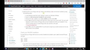 How to install mingw64 in vscode  | How to clike code in vscode c++ c