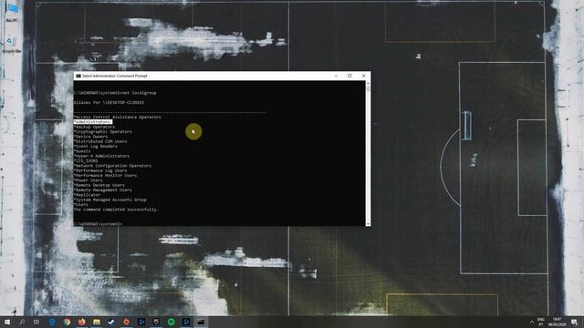 Command Prompt (cmd) - Manage User accounts смотреть онлайн