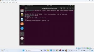 vboxuser is not in the sudoers file  this incident will be reported | Fix Error in Ubuntu
