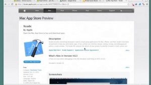 Download Xcode dev tool and open it