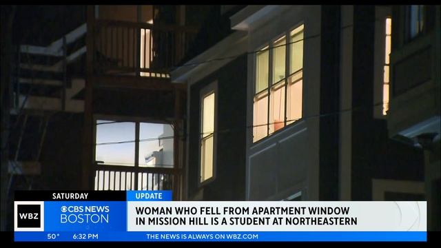 Northeastern student identified as woman who fell from Mission Hill window смотреть онлайн