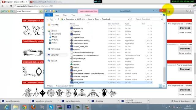 How to download fonts and brushes for adobe photoshop cs6 смотреть онлайн