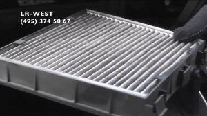 Замена салонного фильтра на Рендж Ровер 4.4 ТД