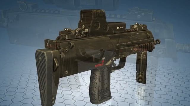 How does HK MP7 SMG work?