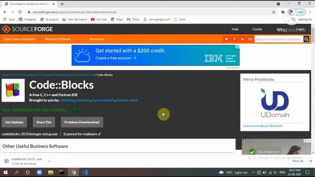 How To Download & Install CodeBlcoks (IDE 20.03) with MinGW For C And C++ Programming On Windows 10