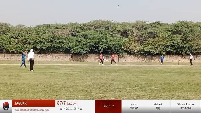 Live Cricket Match | SHIMLA STRIKERS vs JAGUAR | 20-Mar-22 08:00 AM 15 overs | GAME CHANGERS CRICKE