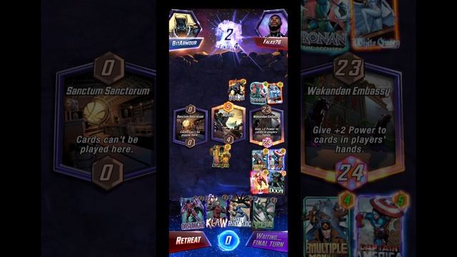 Dr. DOOM MARVEL SNAP GAMEPLAY (iOS/ANDROID) смотреть онлайн