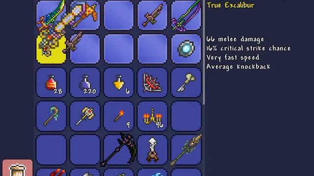 Terraria How to make Terra Blade! смотреть онлайн