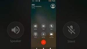 iOS Dialer with iCall Screen & Contacts Style