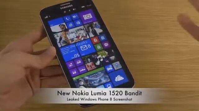 New Nokia Lumia 1520 Bandit Leaked Windows Phone 8 Screenshot380 смотреть онлайн