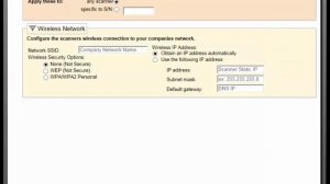 Kodak i11xxWN - Using EasySetup to configure the scanner using wireless (infrastructure) connection