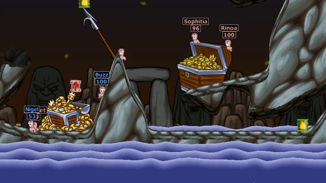 Worms Armageddon PC смотреть онлайн