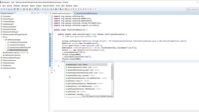 How to Handle Dropdown in Selenium WebDriver | by IT Industry Tutorials