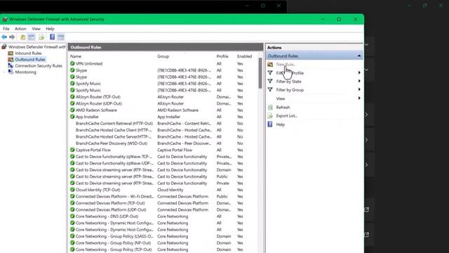 Block a Program from Accessing the Internet in Windows 10 смотреть онлайн