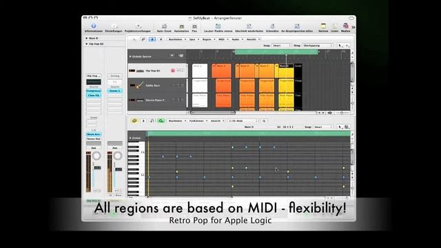 Logic Pro Template - Pop - Retro Pop by APP Sounds смотреть онлайн