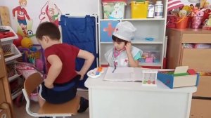 Сюжетно ролевая игра "На приеме у врача"