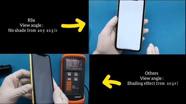IP 11 : comparison video between RSx In-cell COF Display and Other In-cell COF Display. смотреть онлайн