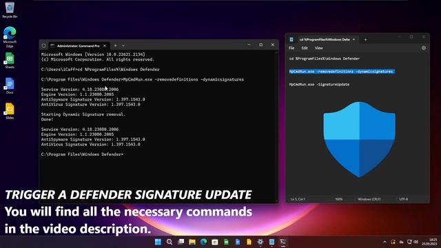 How to Manually Update Windows Defender Signature To Stay Safer Online смотреть онлайн