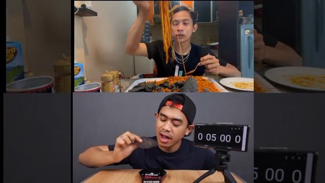 Anggun Supriadi vs Tanboy Kun || Tantangan Makan Pedas🔥🔥🔥 смотреть онлайн