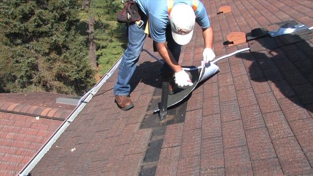 Roof Leak Repair (pipe collar or vent stack) HD 720p by Gutterman Services, Inc. смотреть онлайн