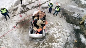 Работа спасателей при ДТП. Команда 2 ПСО