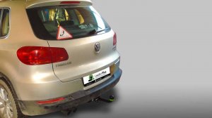 Установка фаркопа Leader V123-A. VOLKSWAGEN TIGUAN (5N1) , (5N2) 2007-...,SKODA YETI (5L7) 2009-...