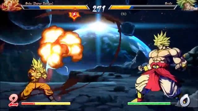 GOKU VS BROLY (Dragon Ball Fighter Z + The Last One) смотреть онлайн