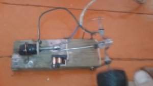 Соленоидный двигатель Homemade Solenoid engine