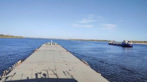 Оборот судна. Красноармейский рейд г. Волгоград
