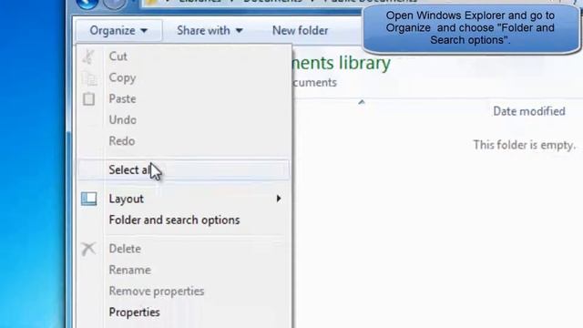 HOW TO AUTOMATICALLY EXPAND NAVIGATION PANE TREE TO CURRENT FOLDER IN WINDOWS 7 смотреть онлайн