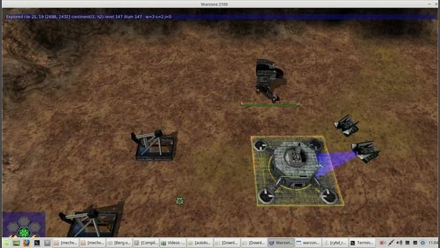 This ios a warzone2100 new animation test смотреть онлайн