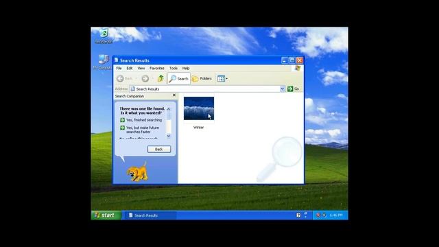 Windows XP Search Operations смотреть онлайн