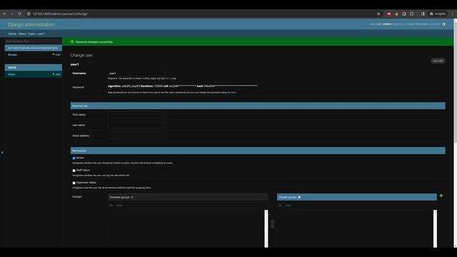 Как зарегистрировать в админке Django переопределенную модель пользователя