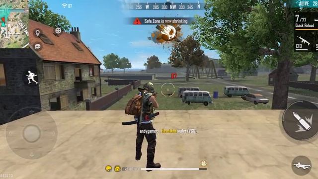 pro gameplay (free fire ) with headshots 😎😎 #andygamer by Andy ( Nikunj ) смотреть онлайн