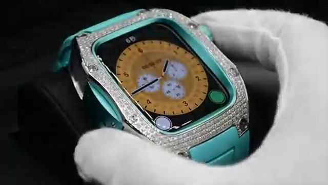 apple watch case series5/6/7/8 Tiffany band смотреть онлайн