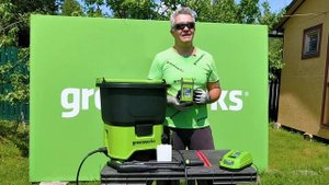 Мойка высокого давления аккумуляторная Greenworks GDC40, 40V (артикул 5104507)