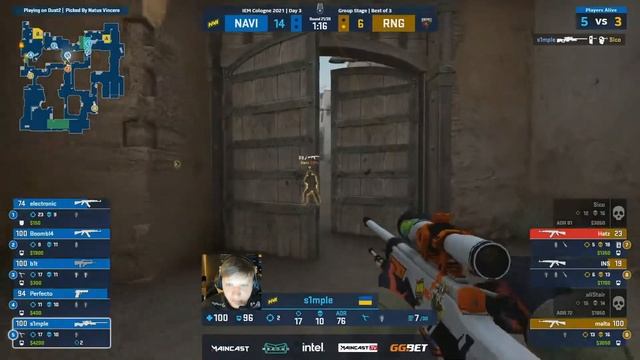 ПЕРВЫЙ ЭЙС СИМПЛА НА ЛАНЕ I Iem Cologne 2021